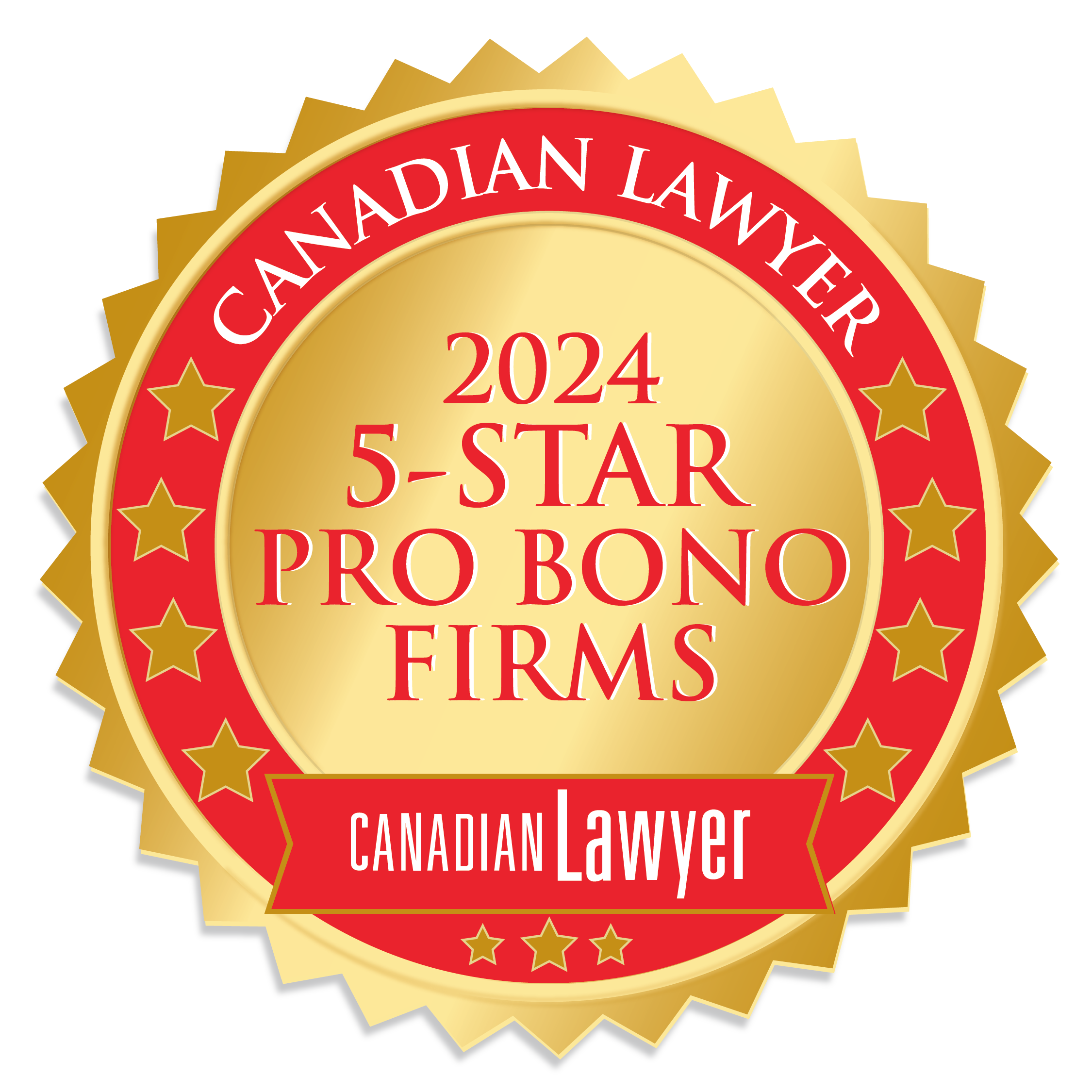 Best Pro Bono Law Firms in Canada | 5-Star Pro Bono Firms