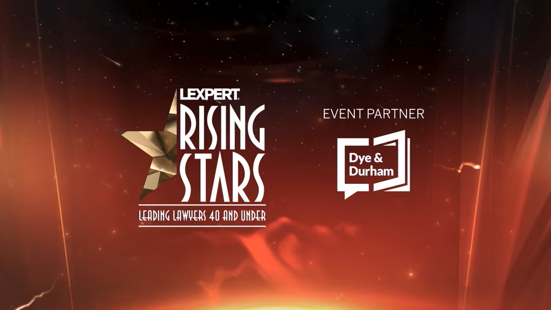 Lexpert Rising Stars Awards 2024: Event Highlights